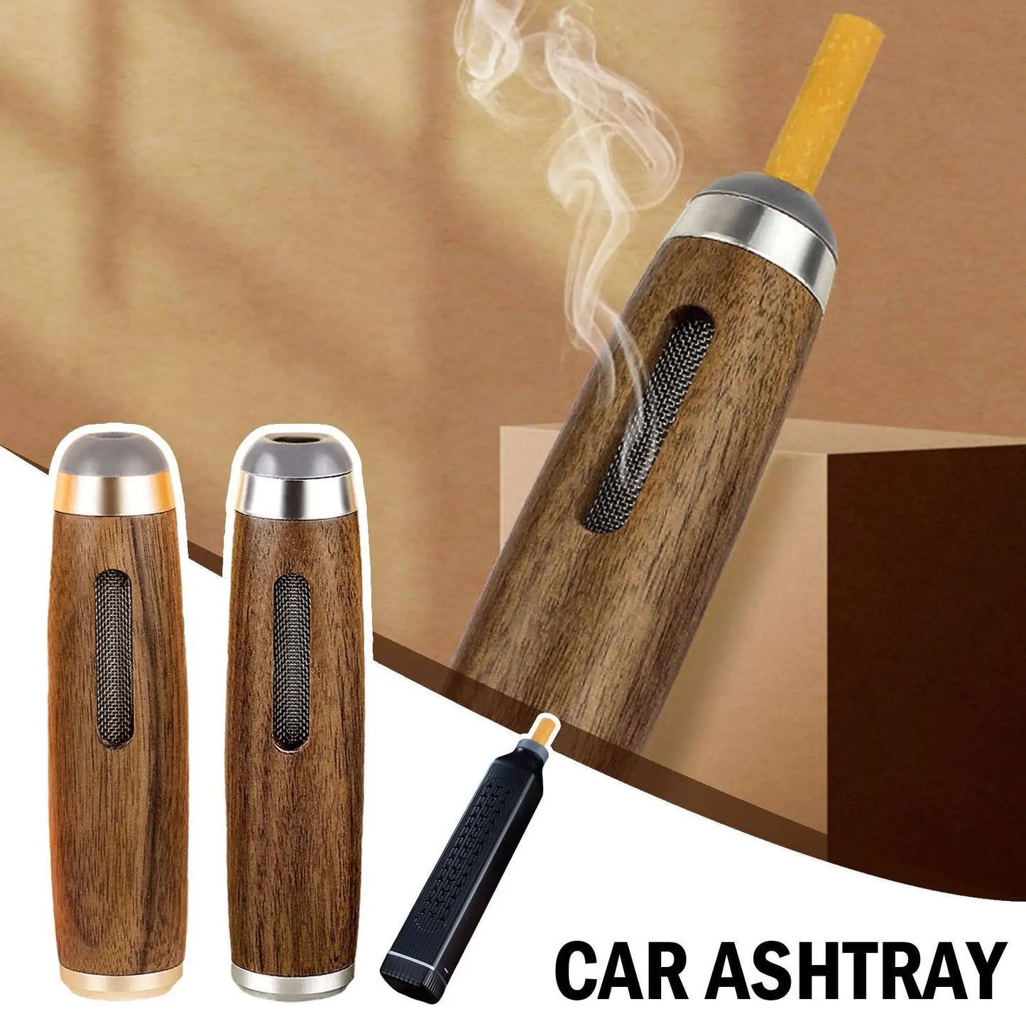 Dust-free Smoking Car Ashtray